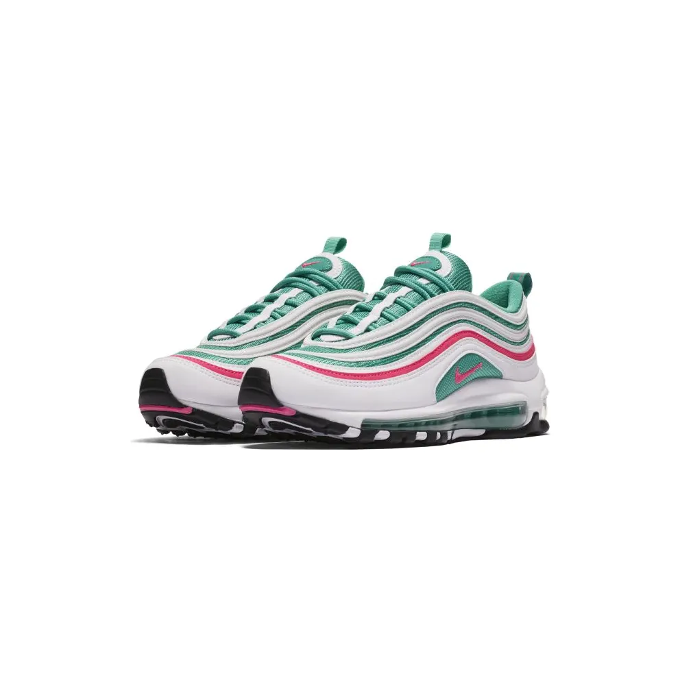 Nike Air Max 97 South Beach (GS) White/Pink Blast-Kinetic Green-Black (921522-101)