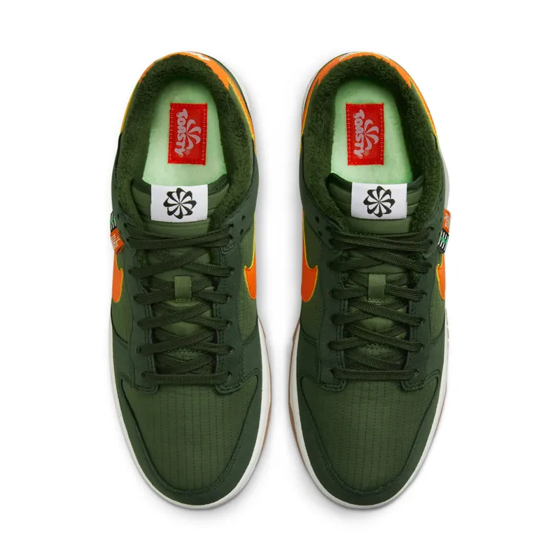 Nike Dunk Low Toasty Medium Olive – “Sequoia / Orange-medium Olive-sail” (DD3358-300)