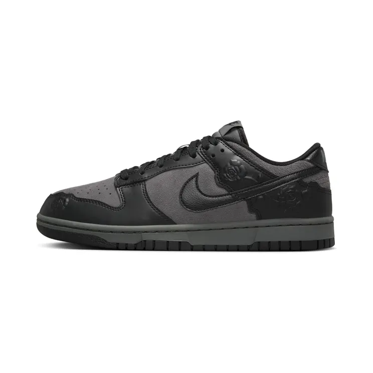 Nike Dunk Low Black Roses “Iron Grey / Black” (HF1986-001)