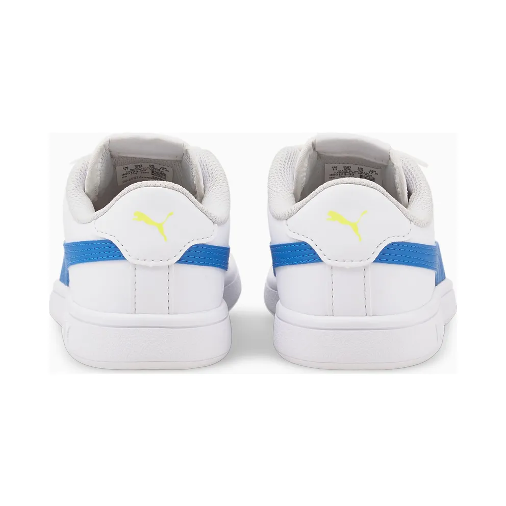 Puma Smash v2 Leather sportscchoenen White/Blue (365173-33)