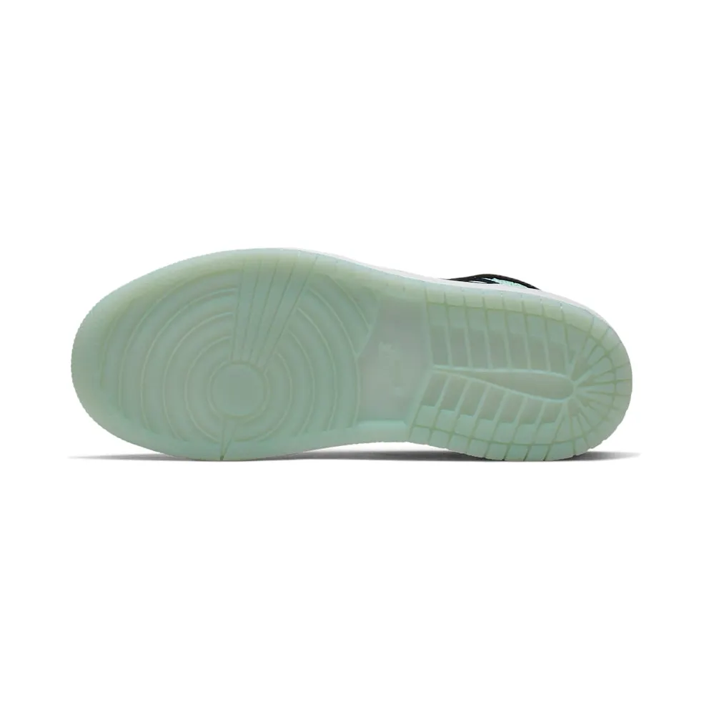 Jordan 1 Mid White Black Teal Tint (PS) White/Black-Teal Tint (BQ6932-103)