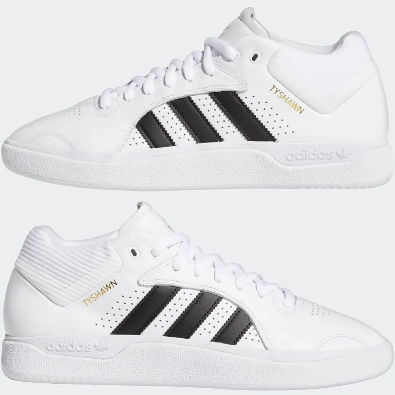 adidas Tyshawn Cloud White / Core Black / Cloud White (H04931)
