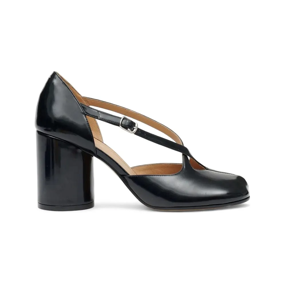 Maison Margiela Tabi Straps Pump Heel Black (S58WL0284 P8193 T8013)
