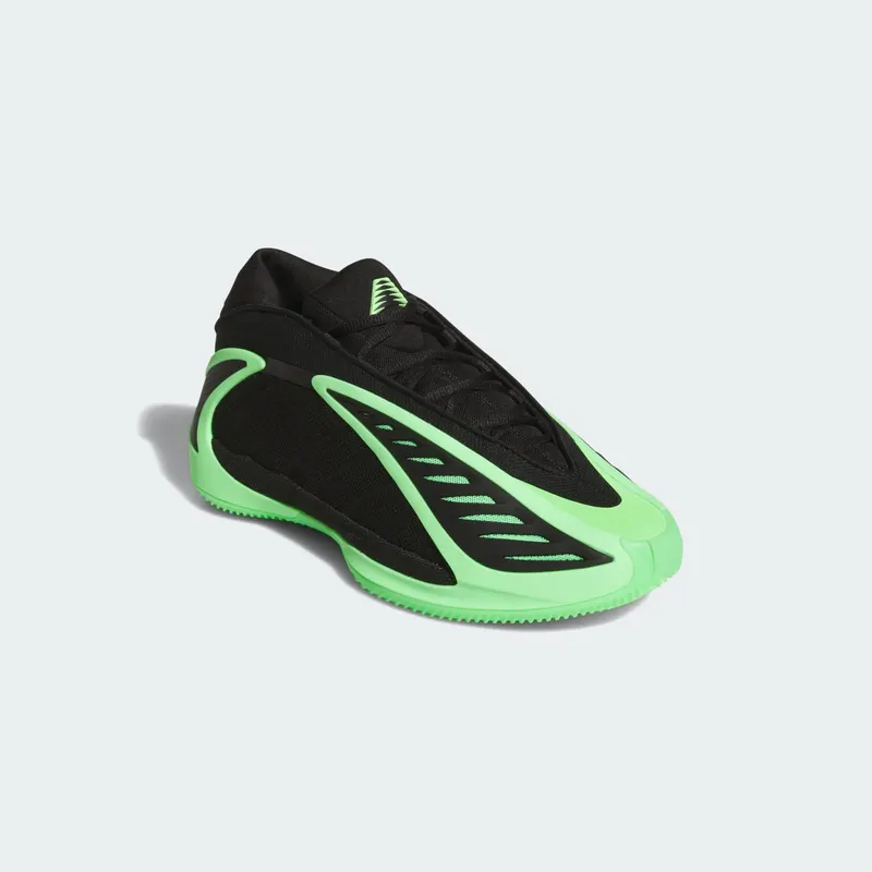 Adidas Anthony Edwards 2 Core Black / Lime Burst / Core Black (JR1572)