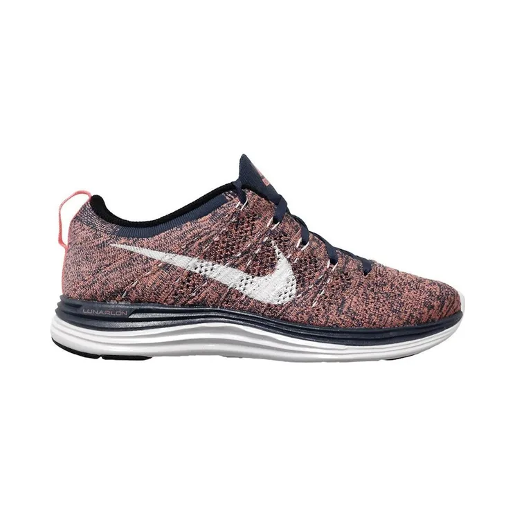 Nike Flyknit Lunar1+ Squadron Blue Atomic Pink (W) (554888-461)
