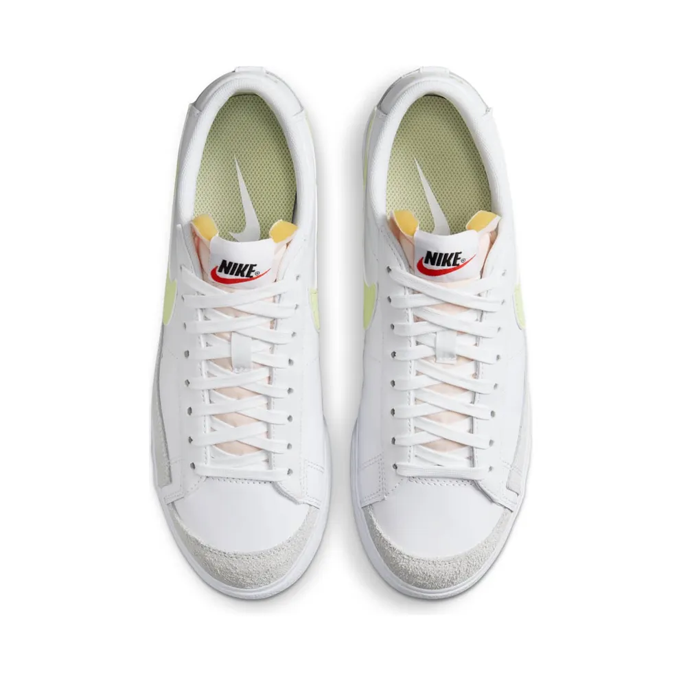 Nike BLAZER LOW PLATFORM “WHITE LIFE LIME” (DJ0292-115)