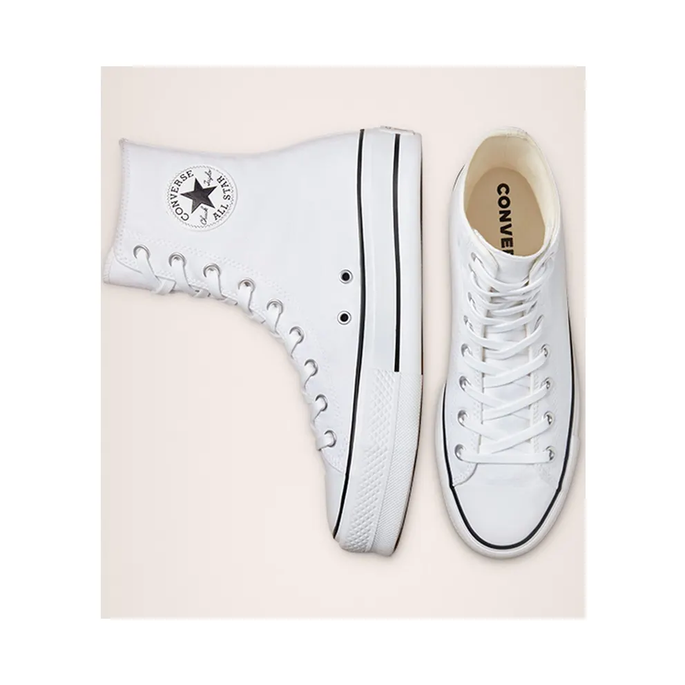 Converse Platform Chuck Taylor All Star High Top White/white/white (170051C)