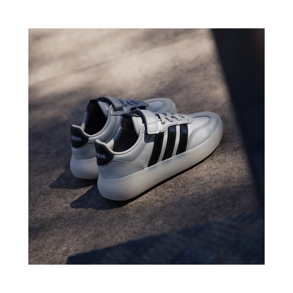 Adidas BARREDA DECODEREN Shoes Kids Silver Metallic / Core Black / Chalk White (JP6719)
