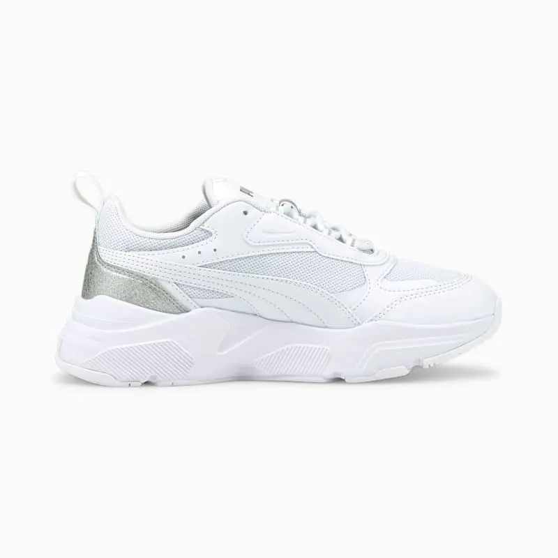 Puma Cassia Distressed Silver/White (38764502)