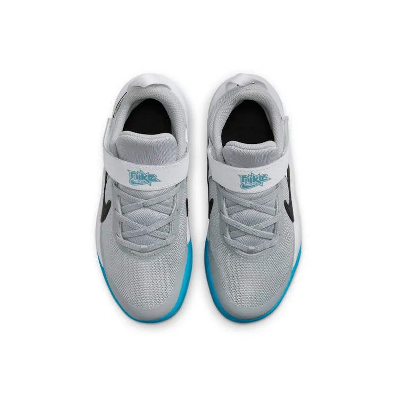Nike Team Hustle D 10 Grey Blue Lightning (CW6736-104)
