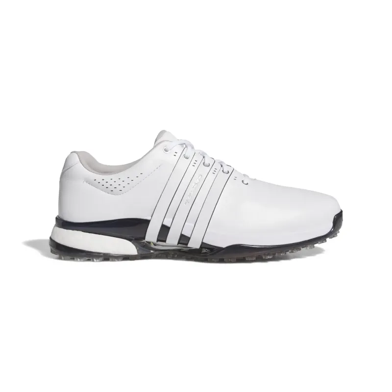 adidas Tour360 25 Spikeless Golf White Collegiate Navy Red (HP7069)