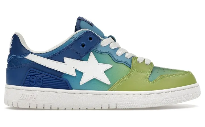 A Bathing Ape Bape SK8 Sta Blue Gradient (1J30-191-023-BLU)