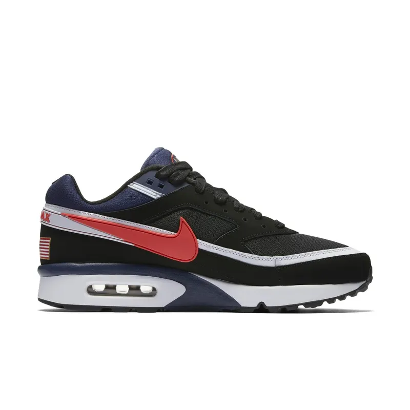 Nike Air Max BW Olympic (2016) Black/Crimson-Midnight Navy-White (819523-064)