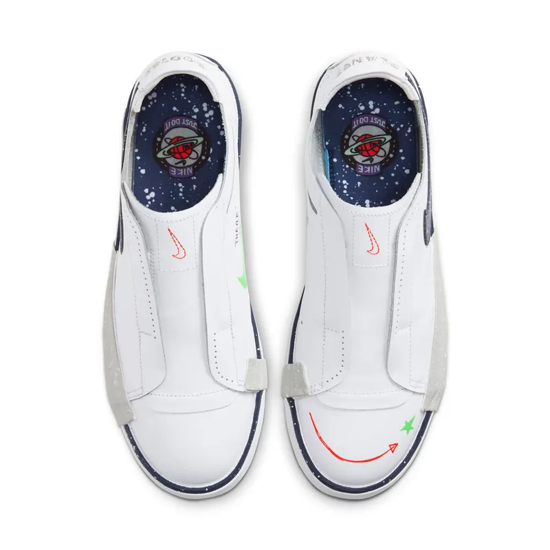 Nike Blazer Low Slip Planet of Hoops White/Midnight Navy (CW2619-141)