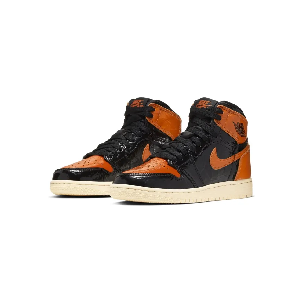 Air Jordan Nike AJ I 1 Retro High OG ‘Shattered Backboard 3.0’ (GS) (2019) (575441-028)