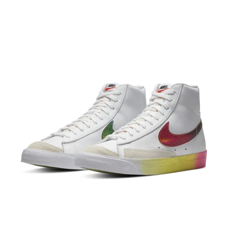 Nike Blazer Mid 77 Thermal White White/Bright Cactus-Hyper Pink (CZ8653-136)