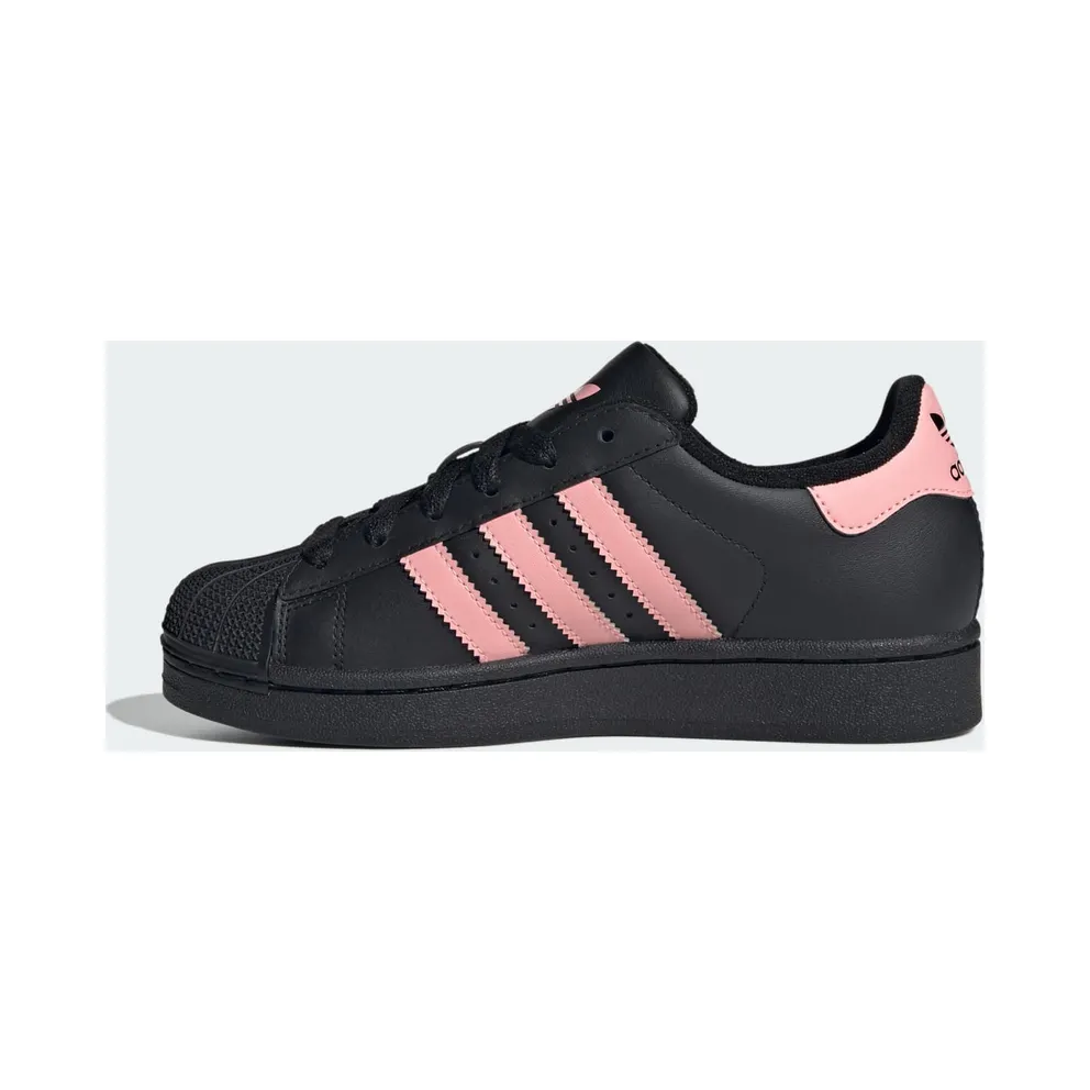 Adidas Superstar II Core Black / Glow Pink / Core Black (JR9862)