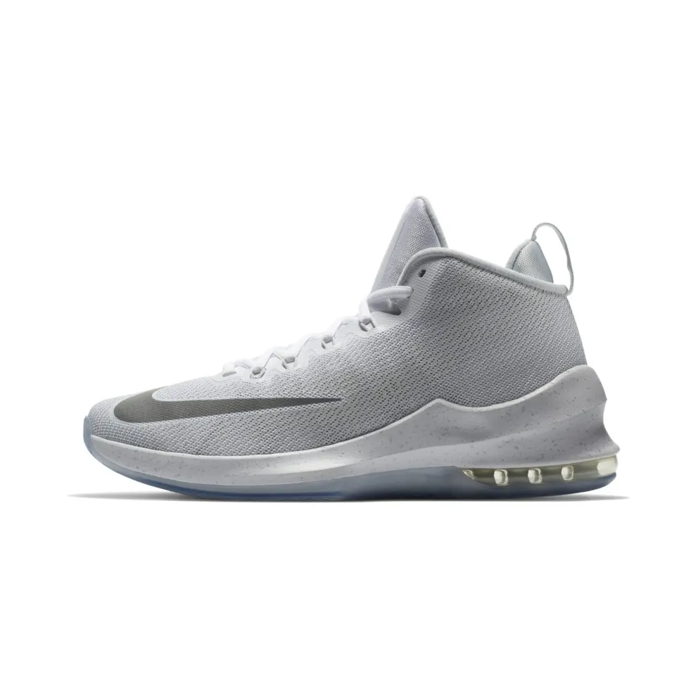 Nike Air Max Infuriate Mid White Metallic Silver