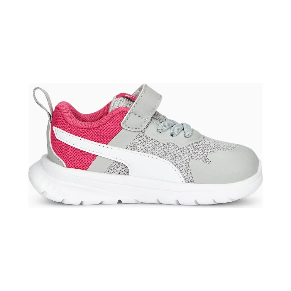 Puma Evolve Run mesh with alternatieve sluiting Pink/Grey/White (38624008)