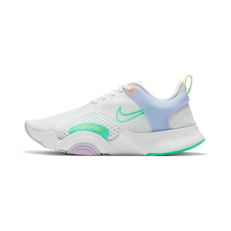 Nike SuperRep Go 2 “White / Infinite Lilac / Football Grey / Green Glow” (CZ0612-135)