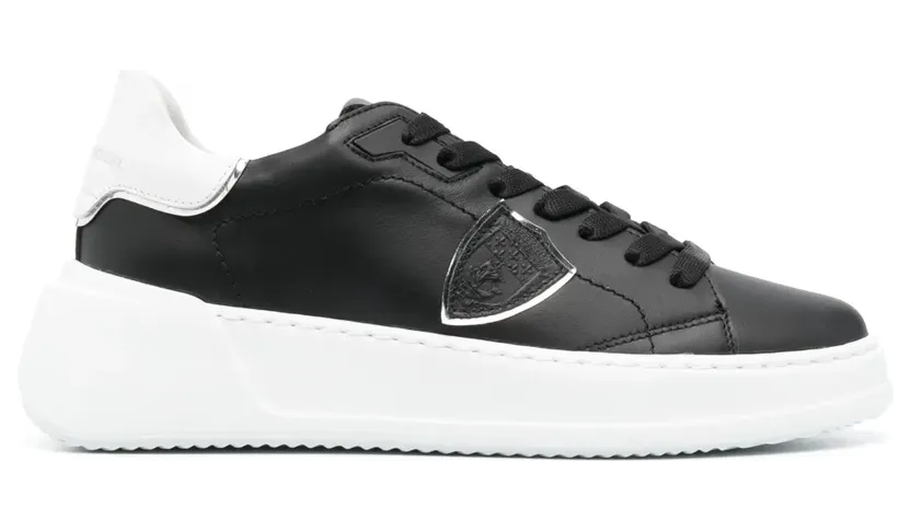 Philippe Model Paris Temple low-top sneakers – Zwart (BJLDV005)
