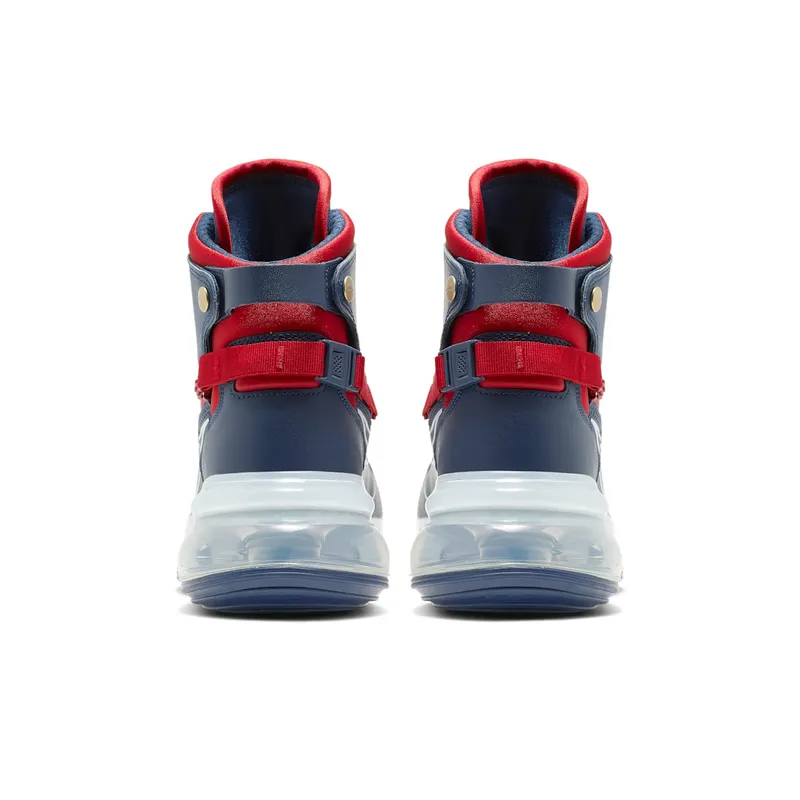 Nike Air Max 720 Saturn Olympic Midnight Navy/White-Gym Red-Metallic Gold (AO2110-400)