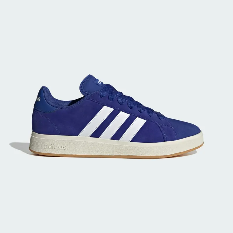 Adidas Grand Court Base 00s Blue / Cloud White / Gum (IH1039)
