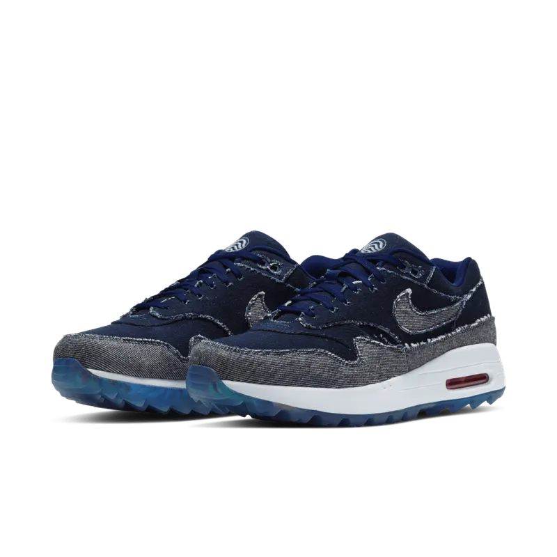 Nike Air Max 1 Golf No Denim Allowed Navy Blue Void/Hyper Pink-Thunderstorm (CI6876-400)