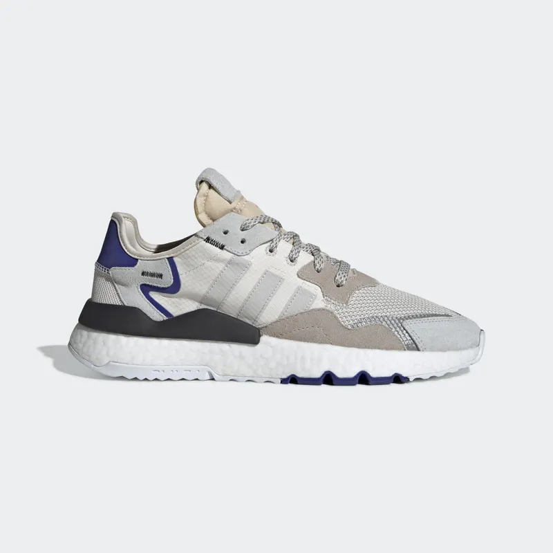 adidas Nite Jogger Grey One Active Blue Raw White/Grey One/Active Blue (F34124)