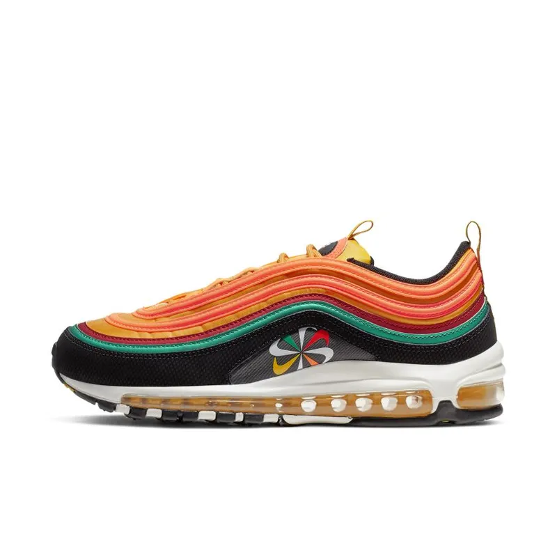 Nike Air Max 97 Sunburst Black/University Gold-Lucid Green (CK9399-001)