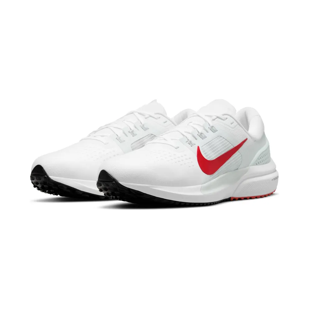 Nike Air Zoom Vomero 15 “White / Pure Platinum / Wolf Grey / Chile Red” (CU1855-103)