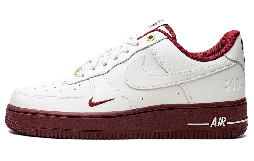 Nike Air Force 1 ’07 SE Wit – “White / Burgundy” (DQ7582-100)