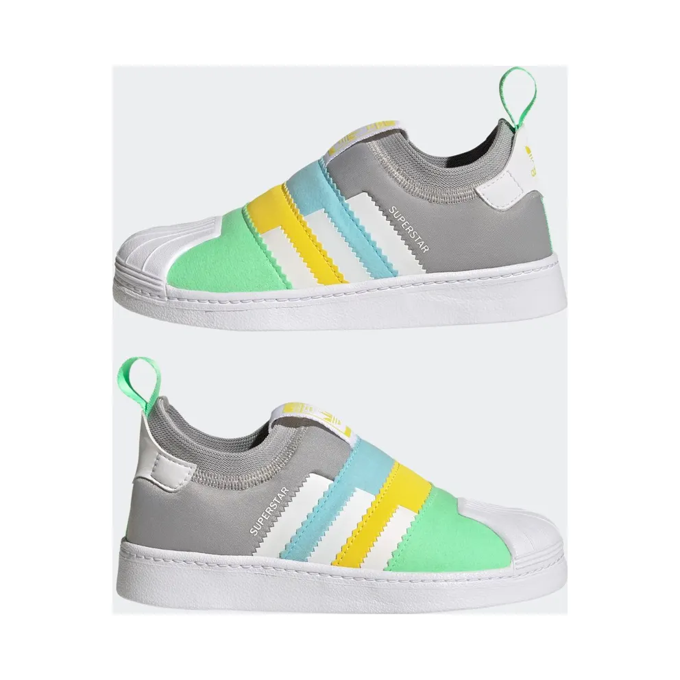 Adidas Superstar 360 Twist Grey Two / Cloud White / Beam Green (GW4719)