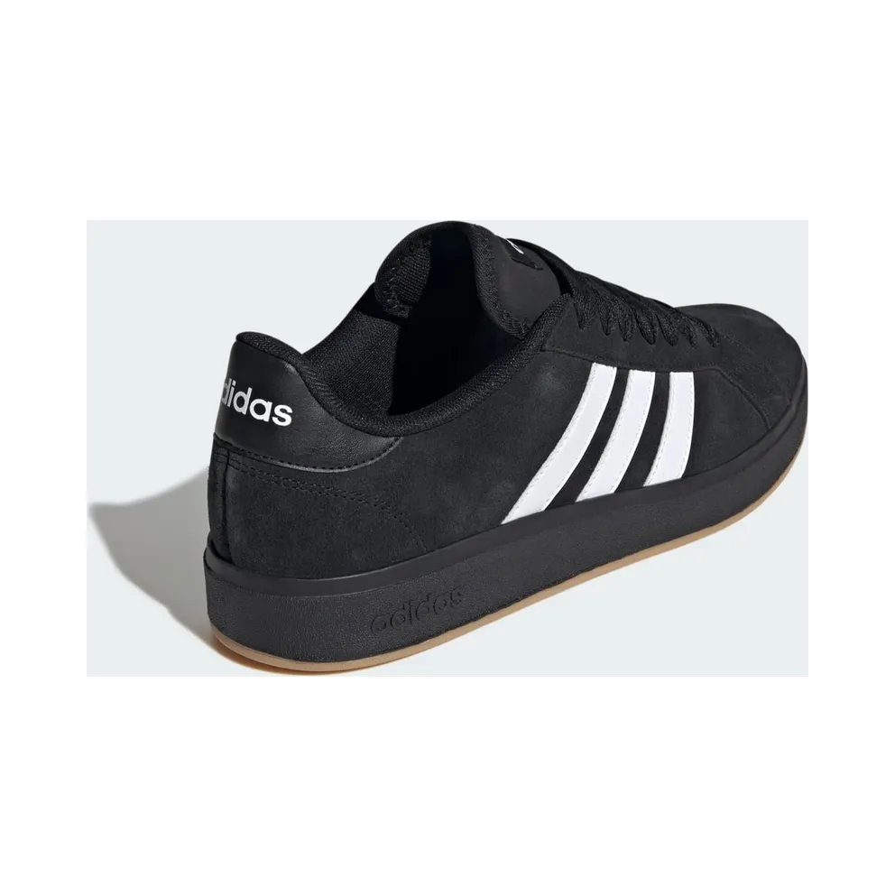 Adidas Grand Court Base 00s Core Black / Cloud White / Gum (JQ6018)