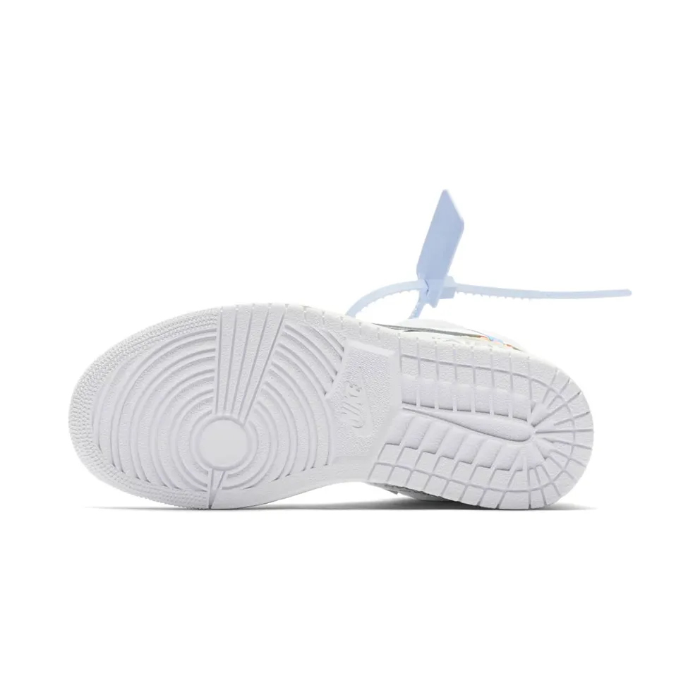 Jordan 1 Retro High Off-White White (GS) White/White (AQ8296-100)