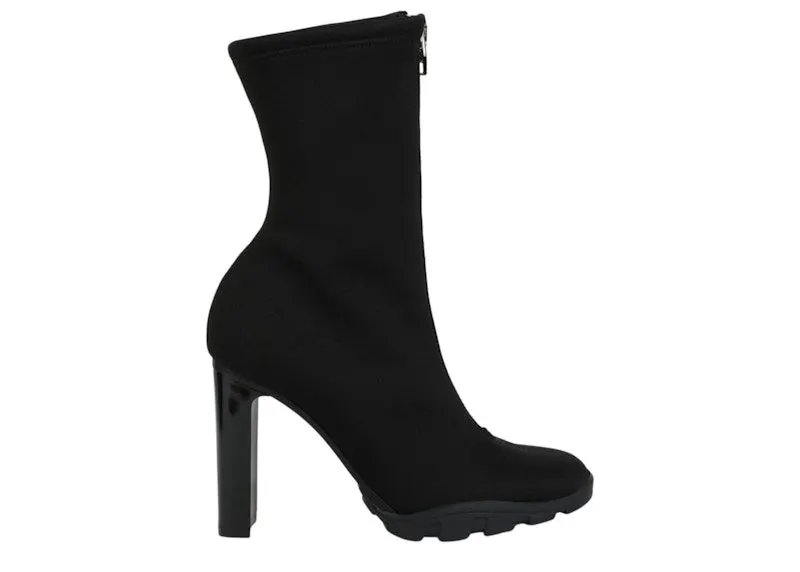 Alexander McQueen Slim Tread Ankle Boots Black (688310W4SQ01000)