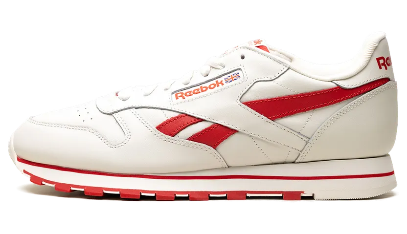 Reebok Classic Leather “Chalk Primal Red” (DV8740)