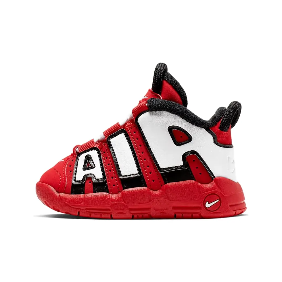 Nike Air More Uptempo University Red Black White (TD)