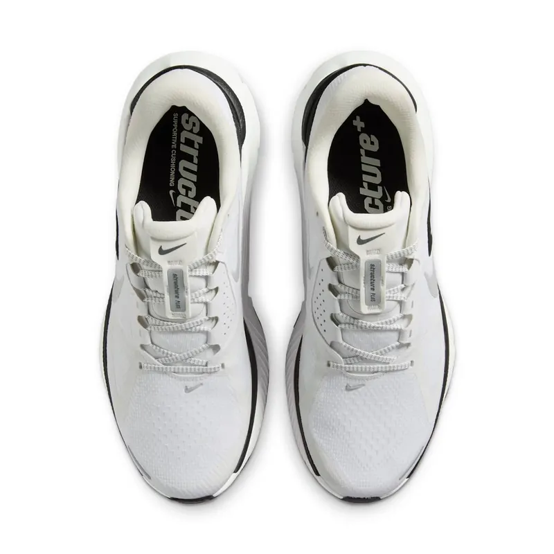 Nike Structure Plus Summit White/Black/Metallic Silver (II7192-100)