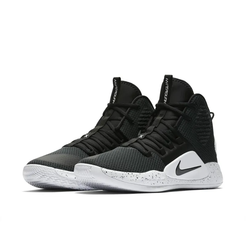 Nike Hyperdunk X Black White Black/White-Rage Green-Black (AO7893-001)