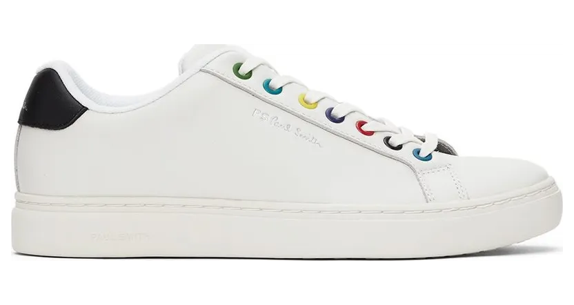 Paul Smith White & Multicolor Rex Low 1 WHITE (M2S-REX38-FLEA)