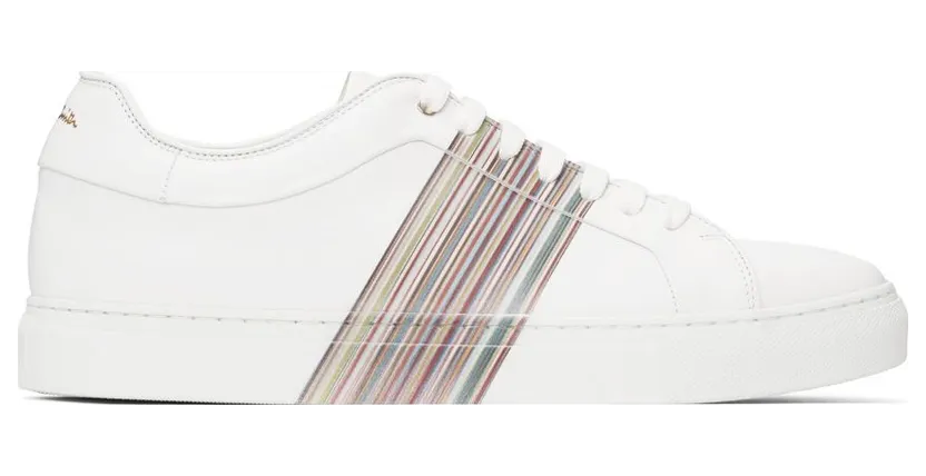 Paul Smith White Signature Stripe Basso 1 WHITE (M1S-BAS59-ATRI)