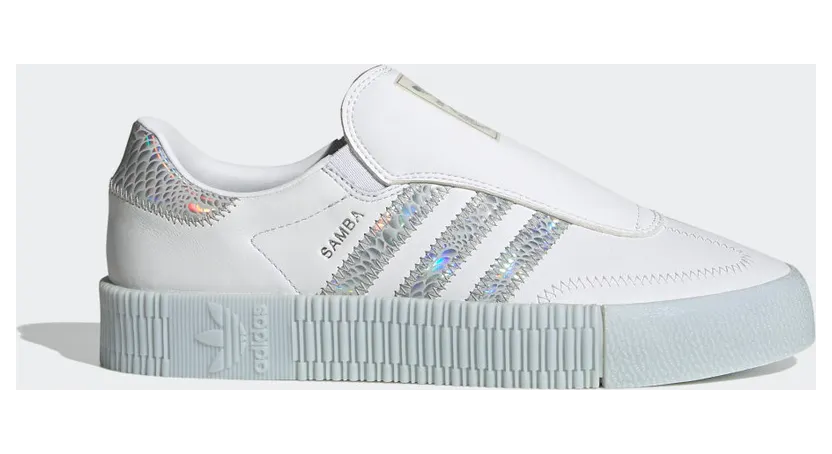 adidas SAMBAROSE Eazy Schuh Cloud White / Supplier Colour / Halo Blue (G55551)
