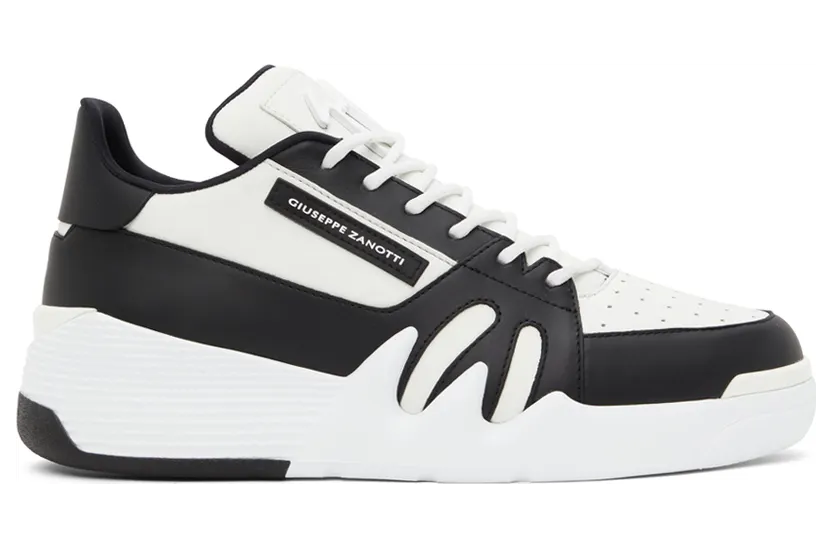 Giuseppe Zanotti Black & White Talon Sneakers (RM10005-89534)