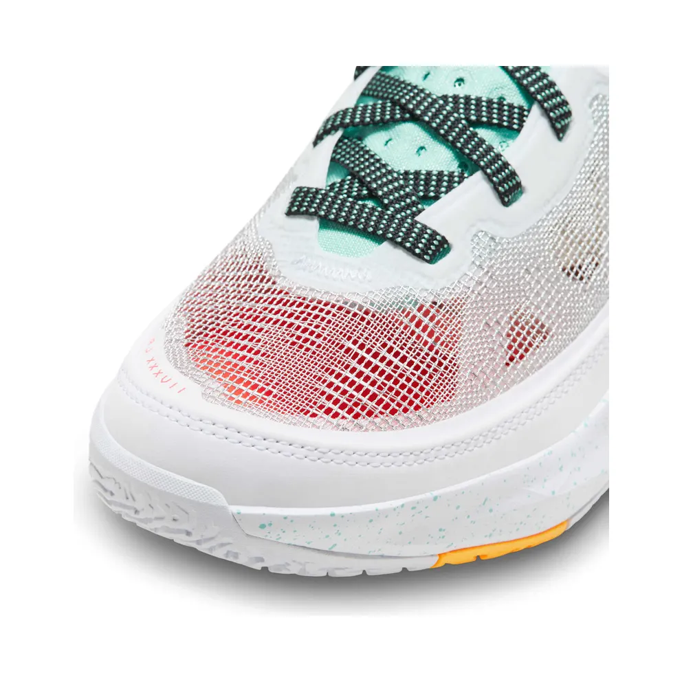 Jordan 37 Guo Ailun White Island Green Black Metallic Silver (FJ4495-130)