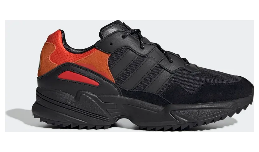 Adidas Yung-96 Trail ‘Black Flash Orange’ Core Black/Trace Grey Metallic/Flash Orange (EE5592)