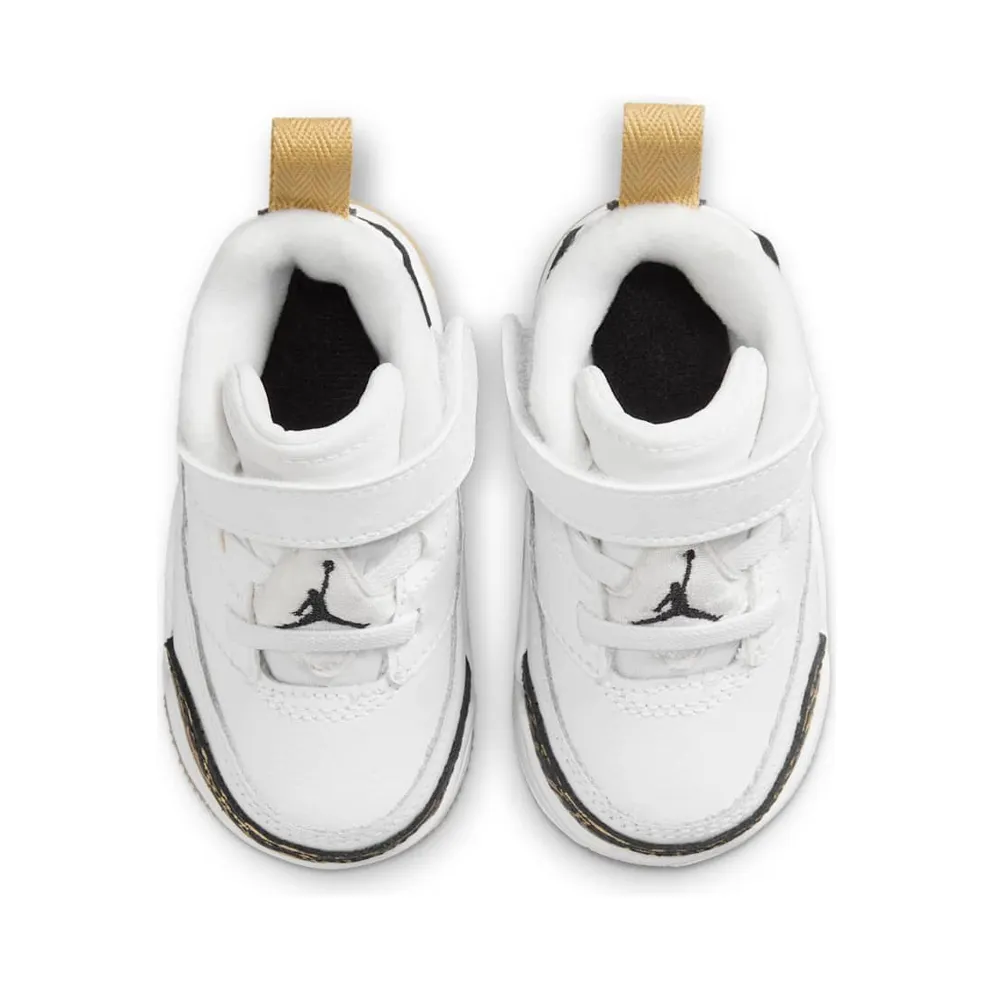 Jordan Spizike Low TD “White Metallic Gold Sail Black” (HJ9965-100)
