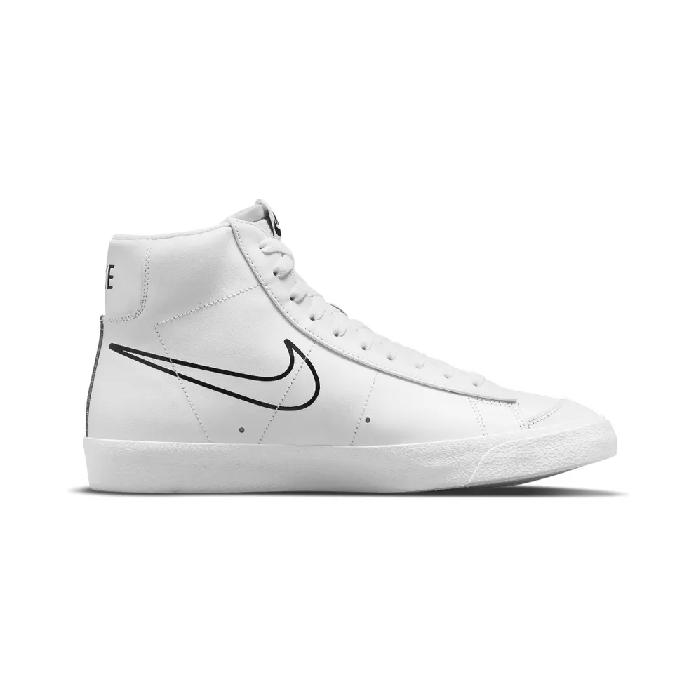 Nike Blazer Mid 77 Multi Swoosh White Team Orange (2021) (DN7996-100)