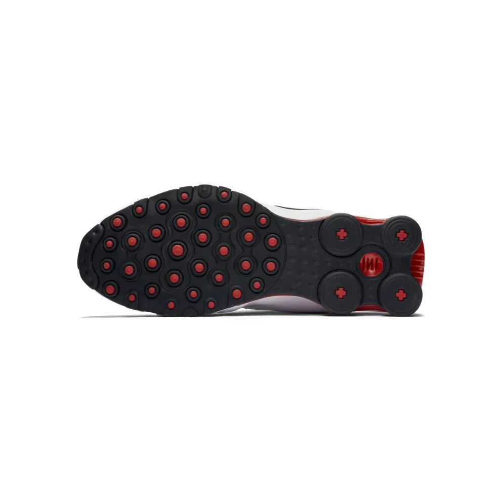 Nike Shox NZ White University Red White/Metallic Silver-University Red (378341-110)