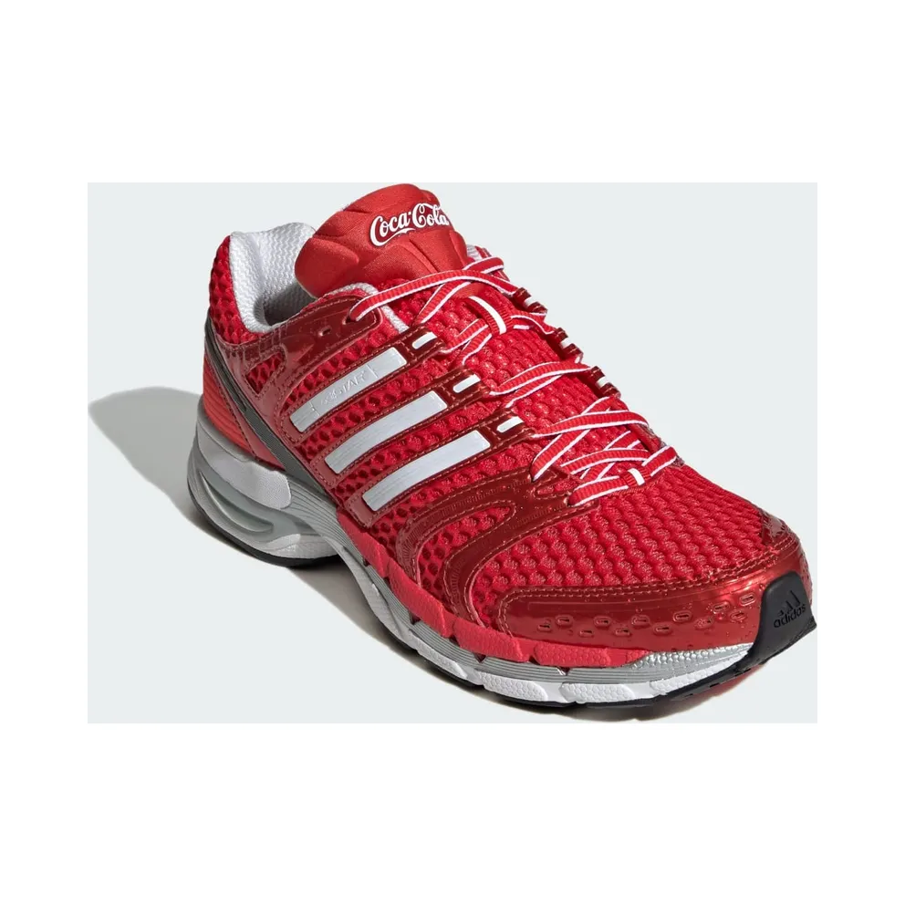 Adidas ADIDAS X COCA-COLA ADISTAR CONTROL 5 Shoes Red / Cloud White / Silver Metallic (KH6895)